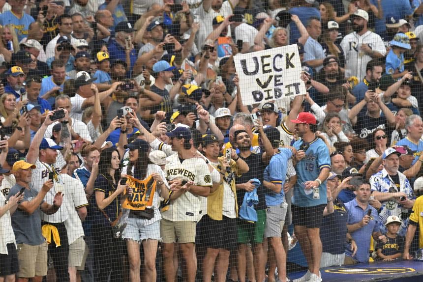 Milwaukee Brewers fans remember longtime play-by-play man Bob Uecker, who died in January 2025.