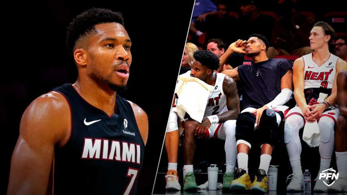 Collage featuring BASKETBALL-NBA-MIA-DET/ and BASKETBALL-NBA-MIA-MIN/. IMAGN IMAGES via Reuters Connect