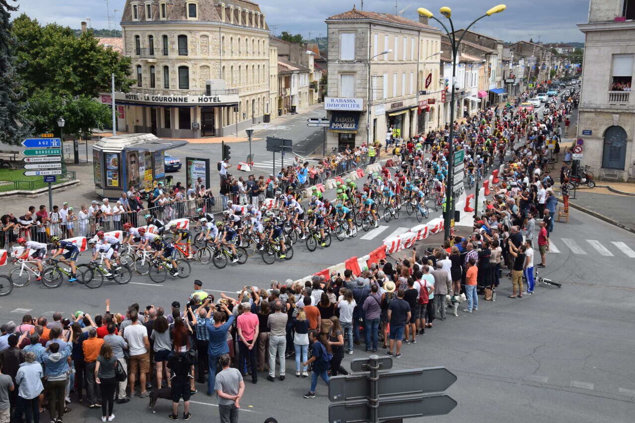 Le Tour de France est passé à Marmande.