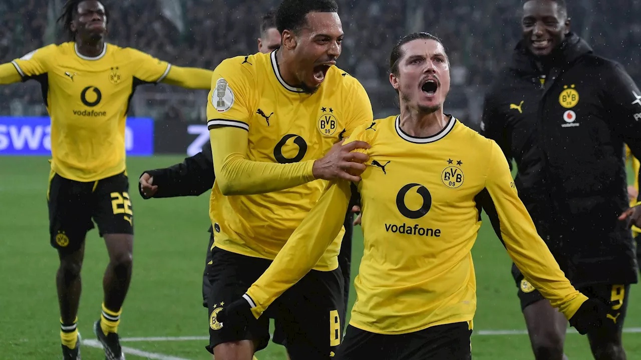 DFB-Pokal: Last-Minute-Wahnsinn bei BVB gegen Werder