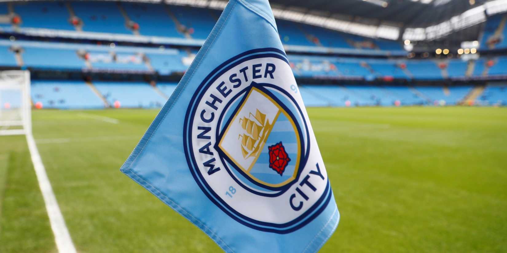 Manchester City corner flag
