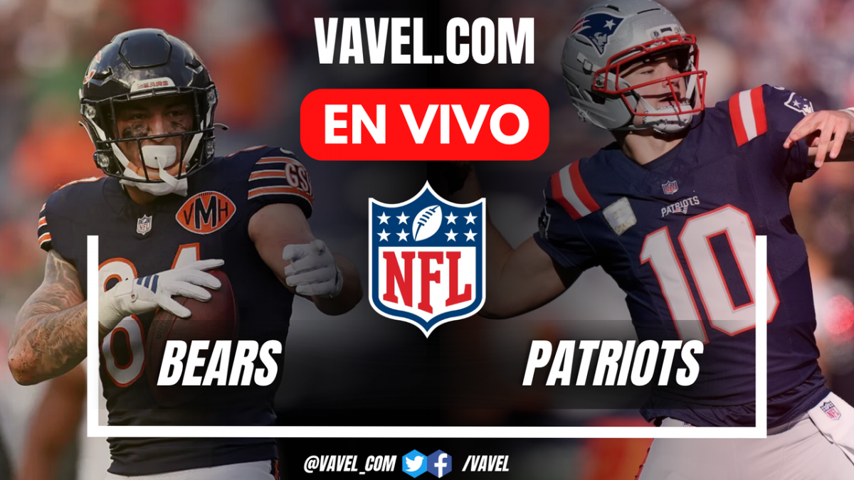Bears vs Patriots EN VIVO hoy: Loveland amplia la ventaja (27-14)