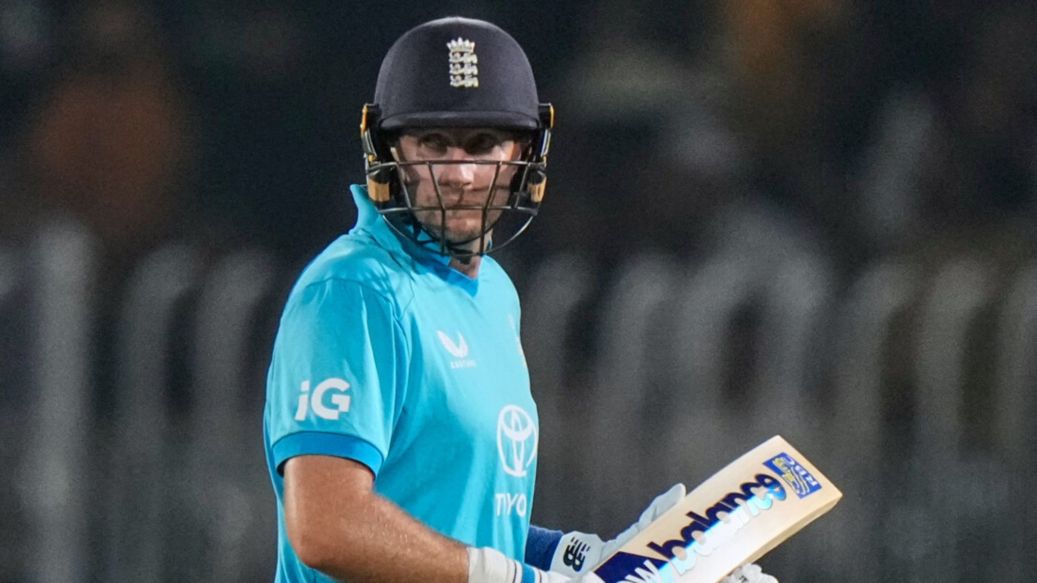 England's Joe Root walks off after being bowled for 33 during the defeat to Pakistan in Rawalpindi