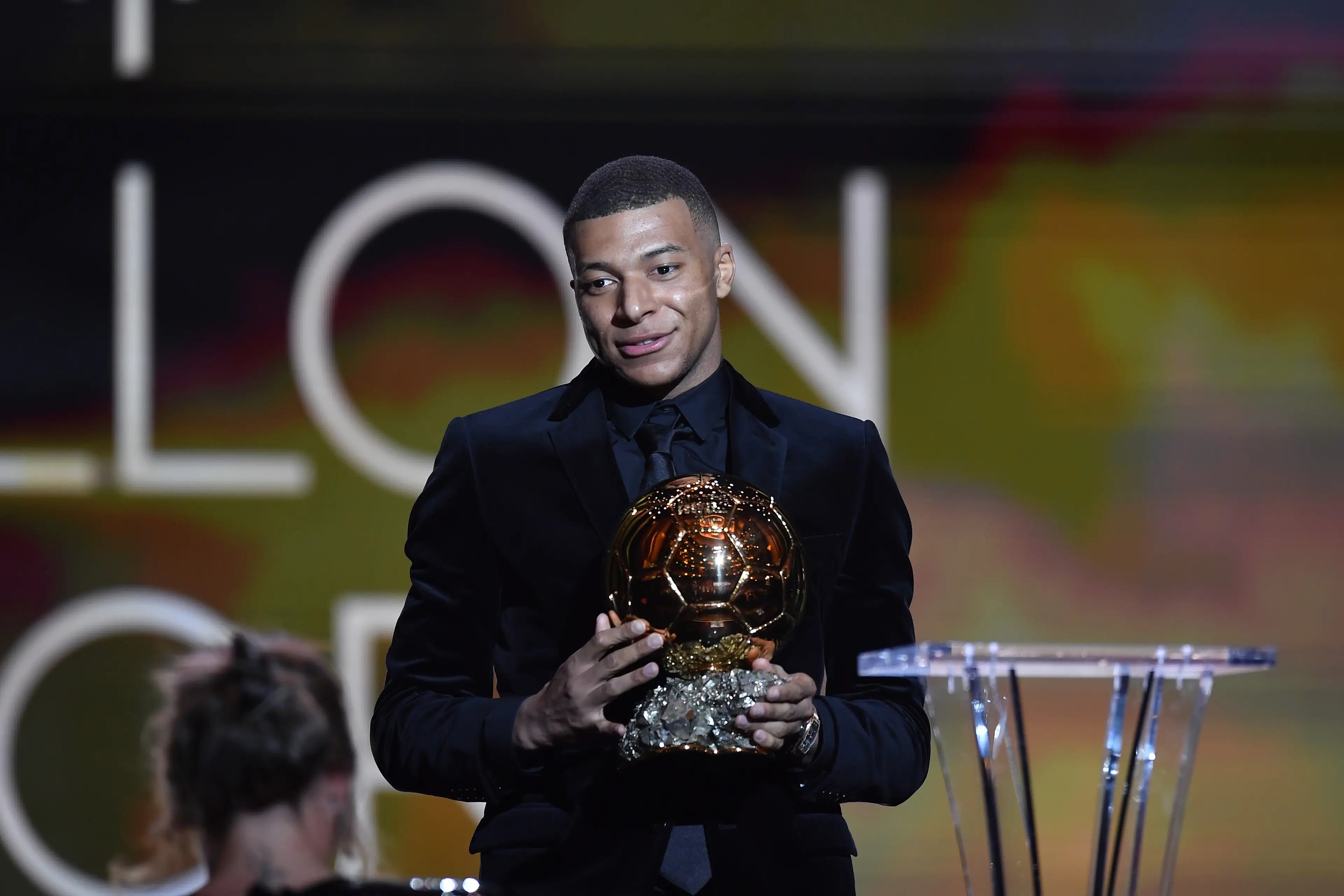 Kylian Mbappe is one of the favourites to take home the Ballon d'Or on Monday night. Image credit: Getty