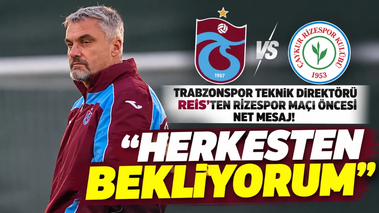 Thomas Reis Demands 100% Effort Ahead of Trabzonspor vs. Çaykur Rizespor Derby