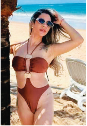 Gabriela Nogueira, wife of Matheus Cunha