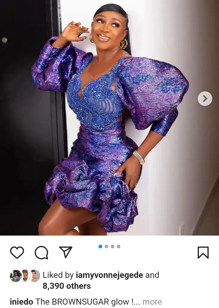 Ini Edo in sapa style Check Out How Ini Edo Hailed Herself as She Shares Photos of Herself Glowing