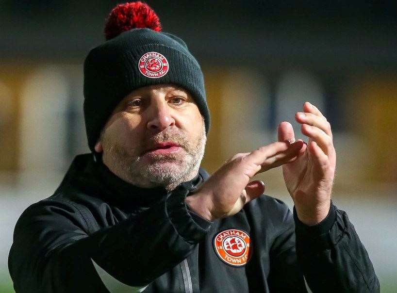 Chatham Town manager Kevin Hake. Picture: Ian Scammell
