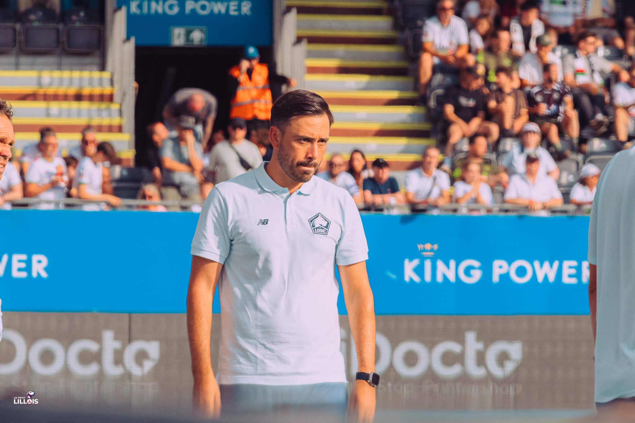 Davide Ancelotti, entraîneur du LOSC.
