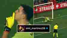 Emi Martinez trolls Lille fans again with savage social media post after Aston Villa penalty heroics