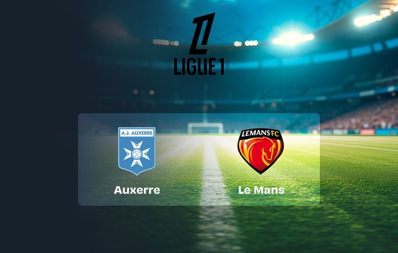 Ligue 1 2027 - Auxerre - Le Mans (image d'illustration)