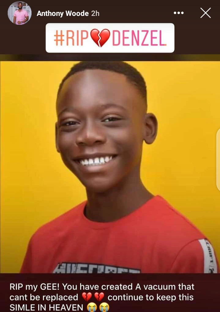 Sad: 13 Years Old Ghanaian Movie Star Denzel Is Reported Dead Few Days To Receive An International Award 3