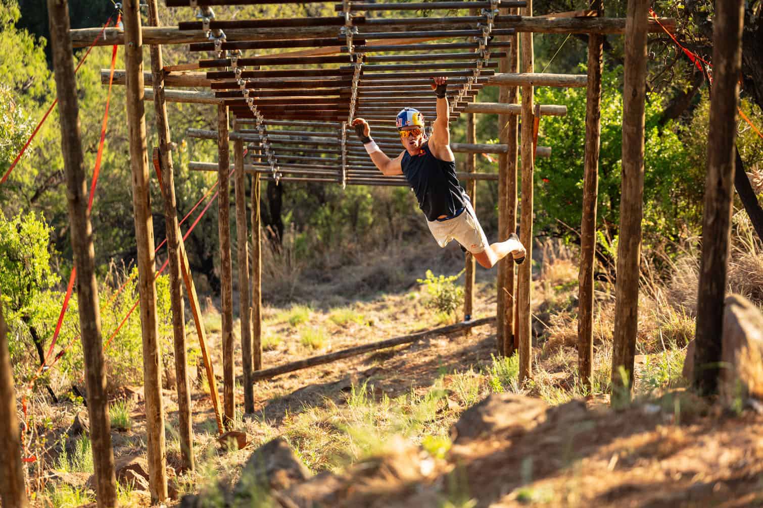 Thomas van Tonder is seen during preparation for Red Bull Bridge Bars on September 15, 2026. Picture: Mpumelelo Macu/Red Bull Content Pool