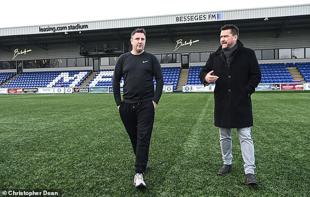 ‘Now that my name is clear and all the allegations have been dropped, I can move on with my life,’ says Smethurst (pictured with Daily Mail Sport's Chris Wheeler last year)