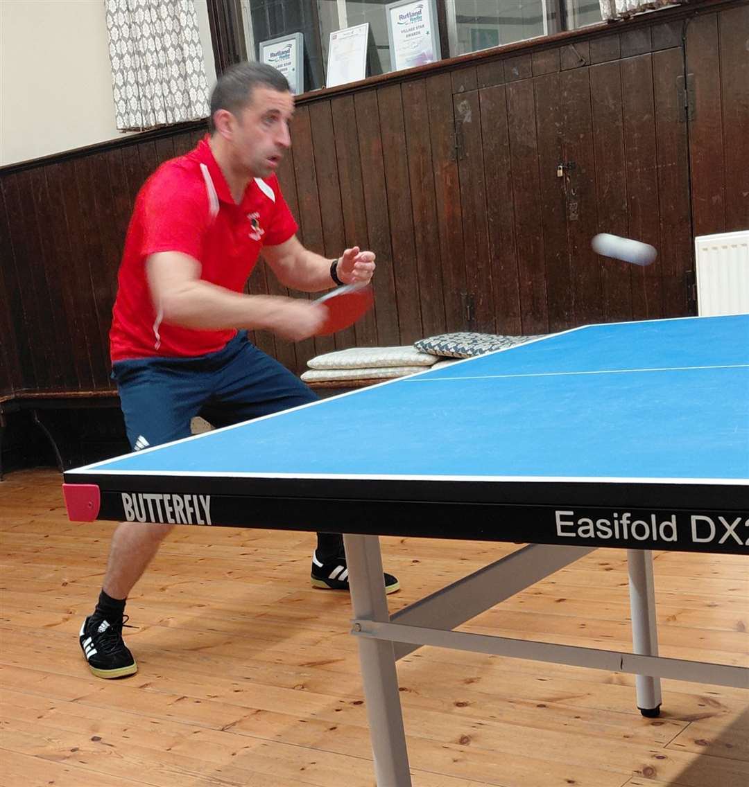 Matt Young of Bourne A was unbeaten against Tallington Bulls.