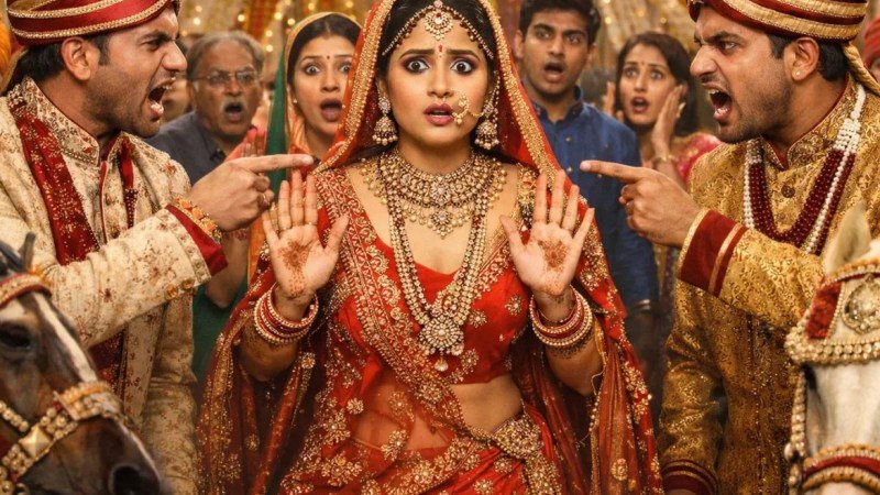 जब एक‍‍ ही दुल्हन से शादी करने पहुंचे दो सजे-धजे दूल्हे, फिर हुआ हाईवोल्टेज ड्रामा; बाराती हुए कन्फ्यूज!
