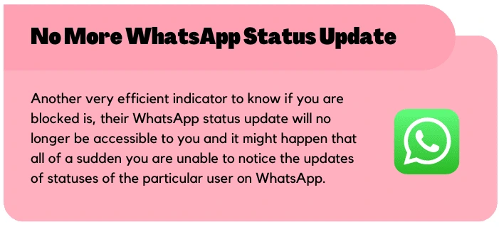 No More WhatsApp Status Update