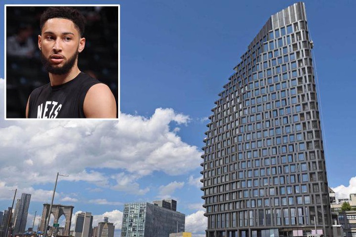 Ben Simmons has inked a deal to live in a high-gloss tower in Brooklyn's trendy Dumbo neighborhood.