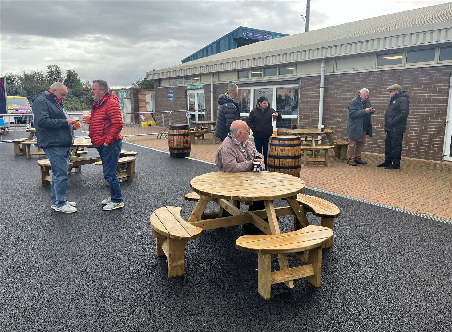 The outdoor area at Bar 94. Picture: Will Clark