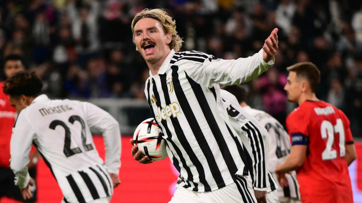 Juventus 2-2 Rennes: Woltemade Shines and Equals Baggio's Record in Europa League Draw