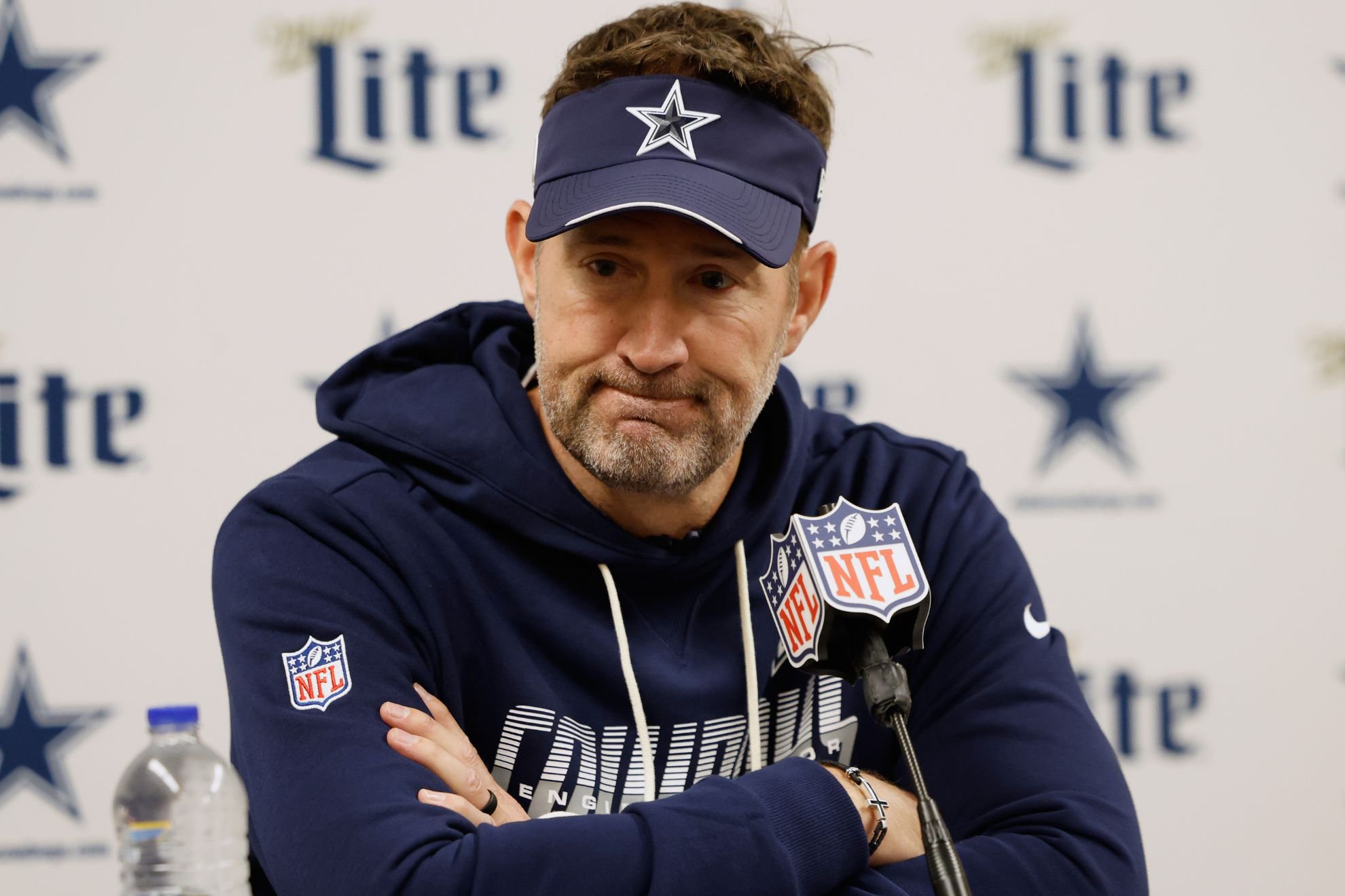 Dallas Cowboys head coach Brian Schottenheimer