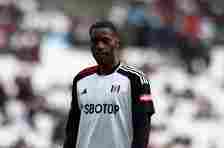 Tosin Adarabioyo of Fulham is playing during the Premier League match between West Ham United and Fulham at the London Stadium in Stratford, on April 14, 2024