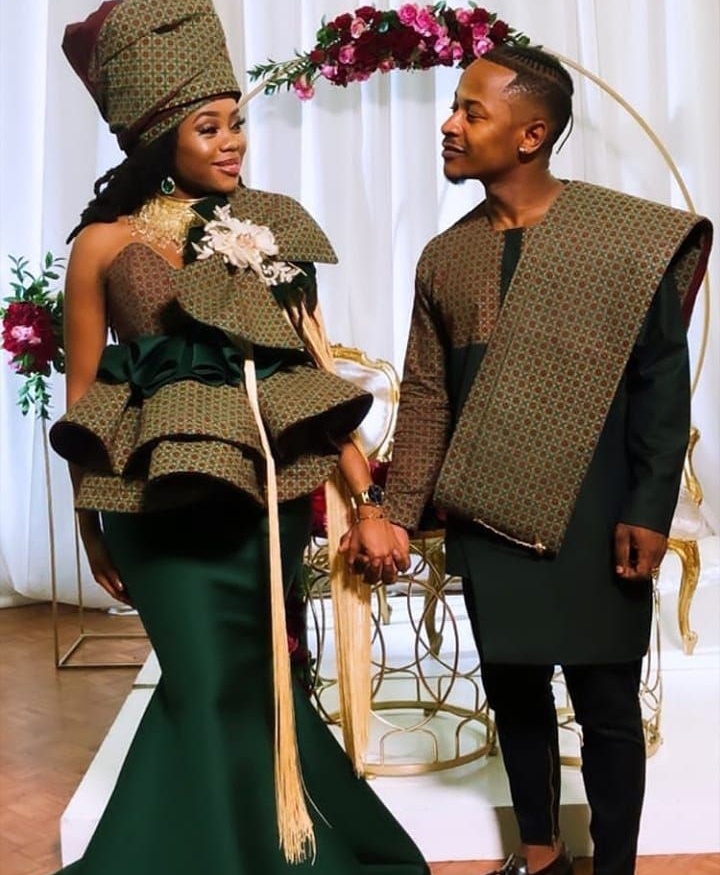 sotho traditional attire for couples