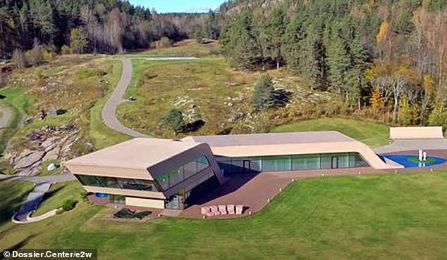 The dictator, 71, is accused of 'stealing' a scenic waterfall and a slice of commandeered national park - larger than Monaco - for his lake-and-forest retreat