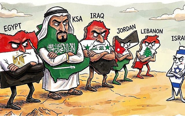 Had Israel not been born in 1948, the Arab world would have had to invent it. (AI-generated)