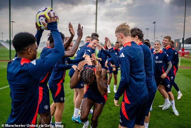 He was given a hero's welcome upon his return to training after a lengthy injury lay-off last year