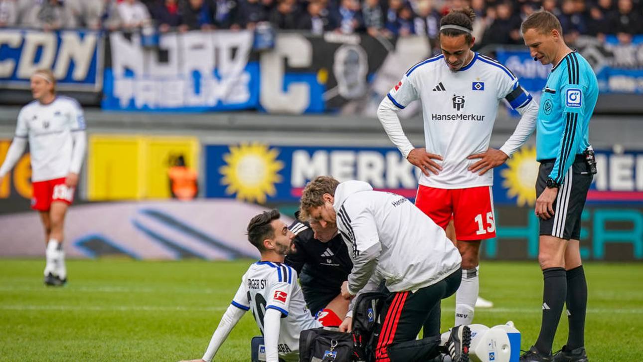 HSV Injury Crisis: Vieira and Nadir Hurt in Paderborn Defeat, MOPO
