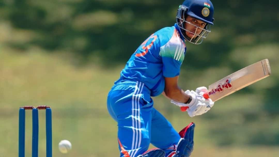 Rahul Dravid Son Anvay Smashes 151 Karnataka Chase 352 Rahul Dravid’s Son Anvay Smashes 151 As Karnataka Pull Off Stunning 352-Run Chase