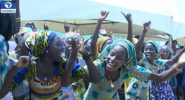 Chibok Community Celebrates Homecoming For 21 Rescued Girls
