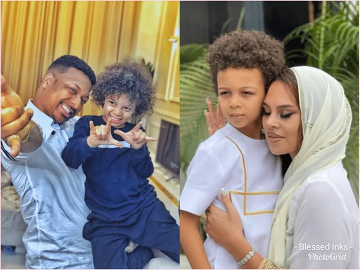 Nigerian Celebrities That Married Foreign Women Their Children Look