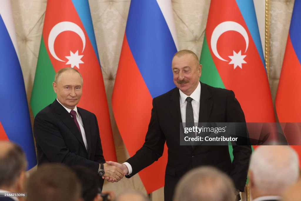 Vladimir putin visits azerbaijan
