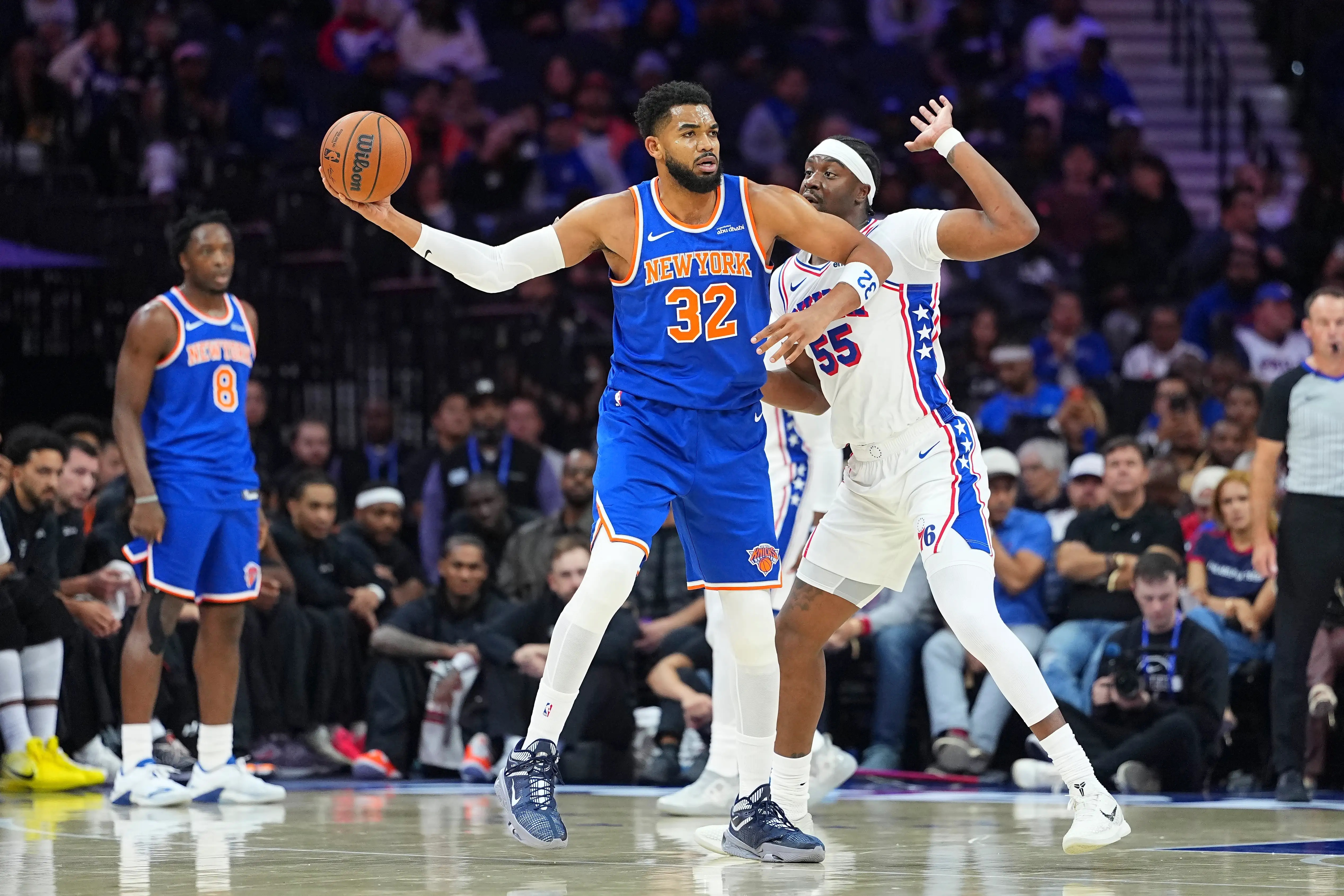 New York Knicks v Philadelphia 76ers