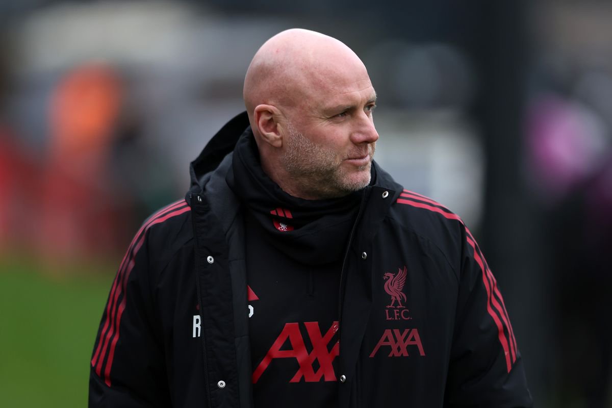 Liverpool U19s manager Rob Page.