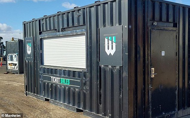 Even Western United’s shipping container ticket booths will go under the hammer