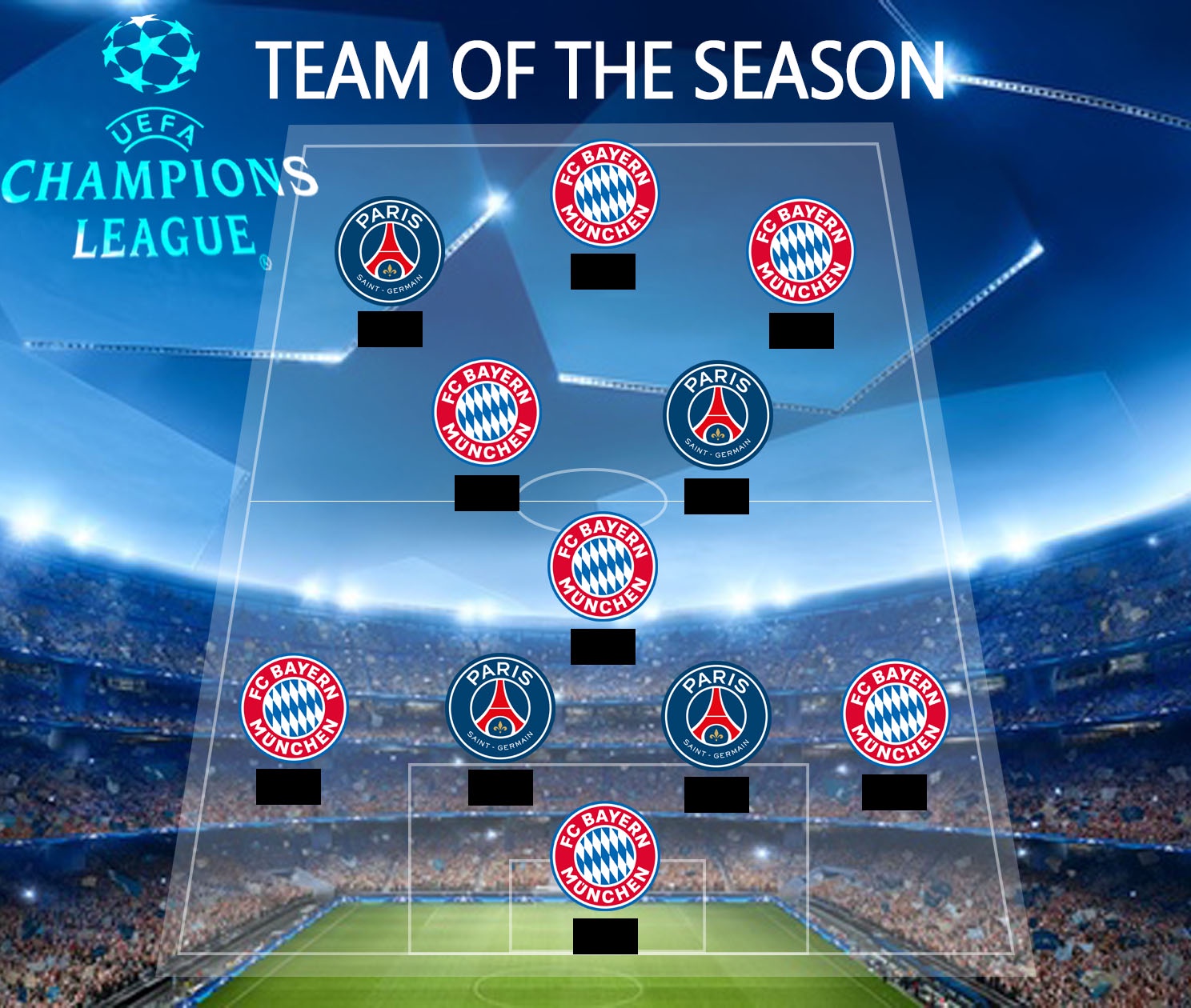 UEFA Champions League Team Of The 