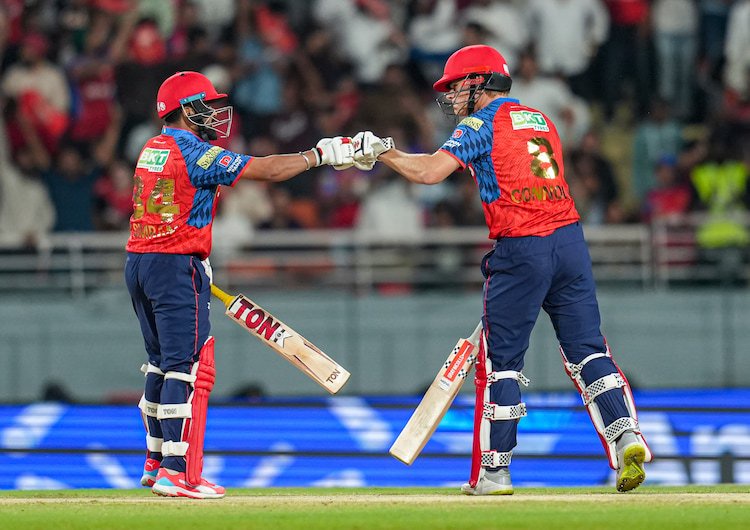 PBKS batters had a mixed outing against GT. (Photo: PTI)