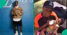 Old Video of Wizkid Feeding His 4th Son When He Was Baby Leaks, Fans React: “He’s So Cute”
