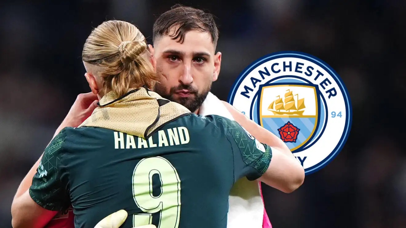 Haaland Donnarumma Man City
