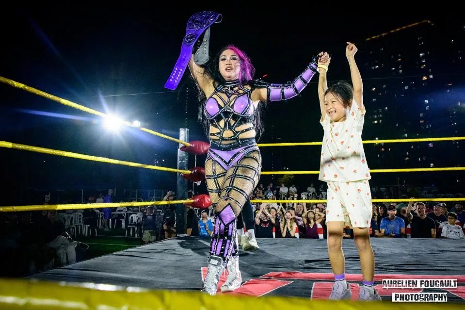 Women's wrestling champion in Vietnam