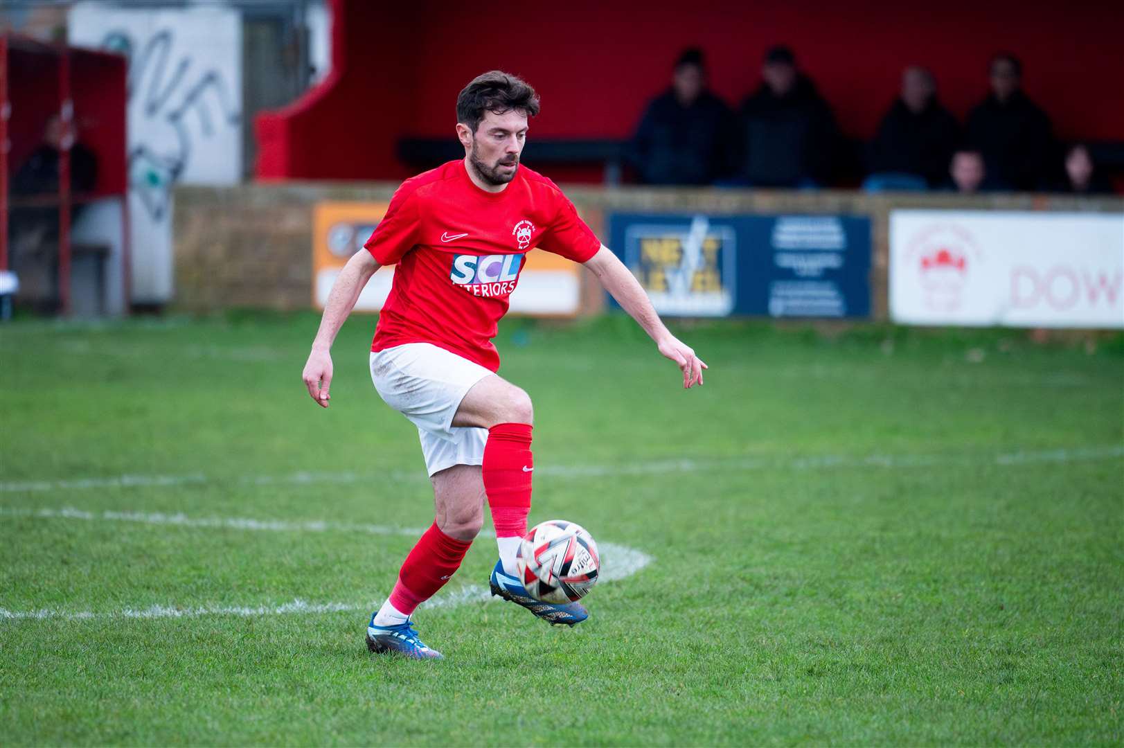 Downham Town's George Watts-Sturrock. Picture: Ian Burt