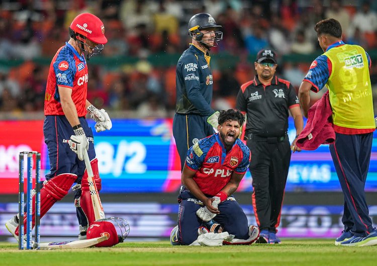 Will Shreyas Iyer's injury hamper his chances against CSK? (PTI Photo)