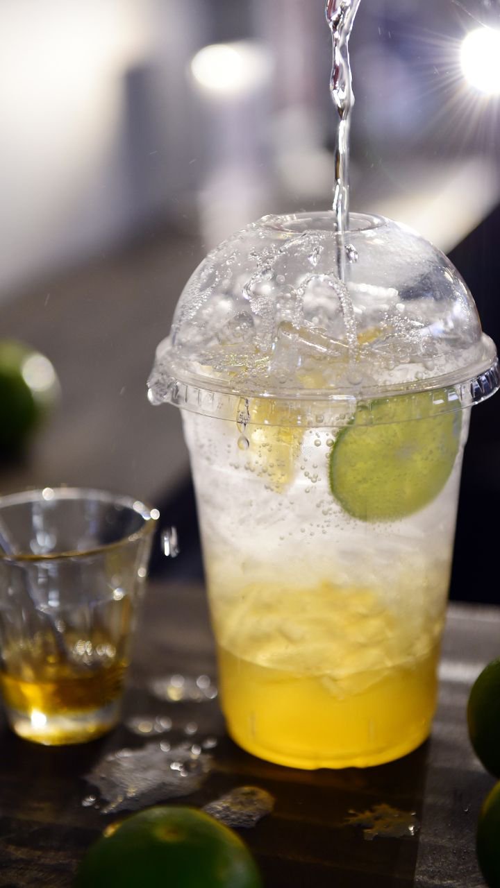 Lemon and honey water