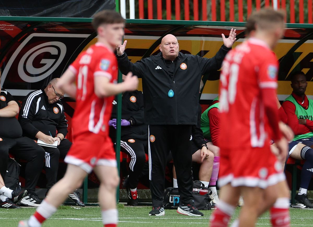 Portadown manager David Jeffrey