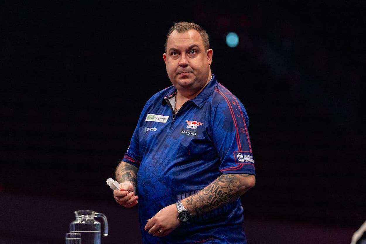 Kim Huybrects took a six-hour round-trip to make it to the European Championship (Sebastian Doppstadt/PDC)