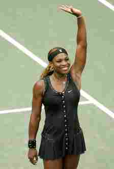 serena williams at the 2004 us open