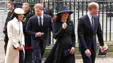 Prince William, Duchess Kate, Meghan Markle and Prince Harry